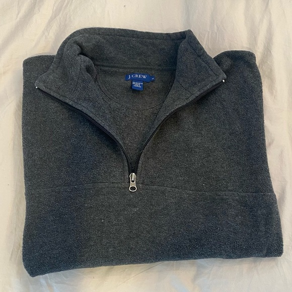 J Crew - Fleece Quarter-Zip (S) - Picture 2 of 3